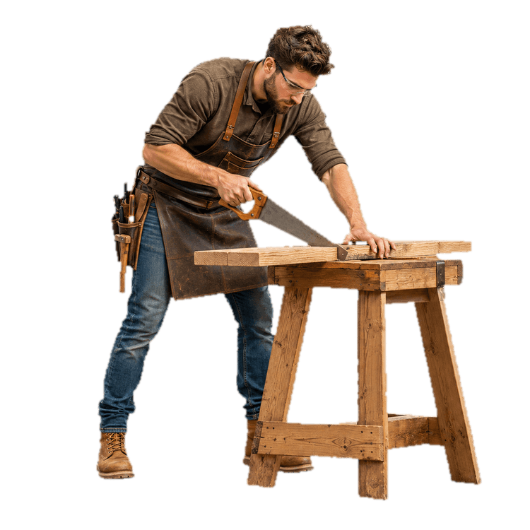 A Servika Pro carpenter at work